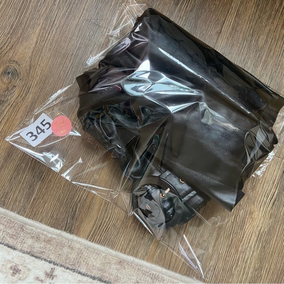 Lost + Wander Black Faux Leather Mini Skirt - Picture 8 of 8